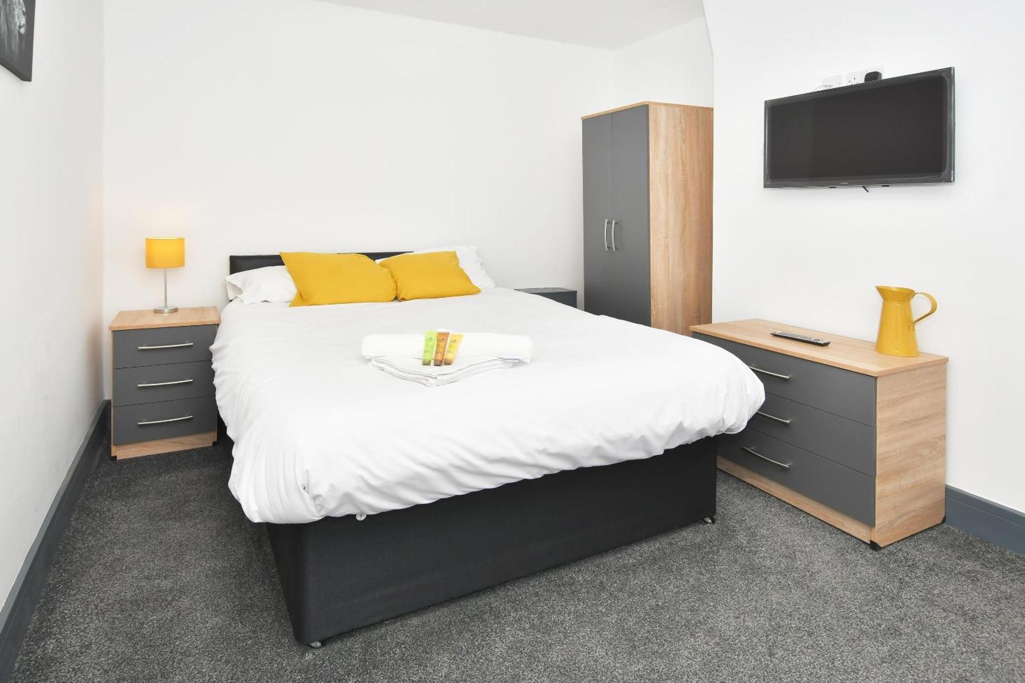 Townhouse @ Bedford Street Crewe Villa Rum bild